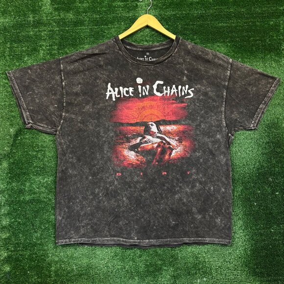 Alice In Chains Dirt Acid Wash Tshirt size 3x - Picture 1 of 5